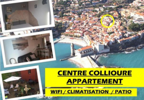 Appartement Centre Collioure Patio Wifi Clim
